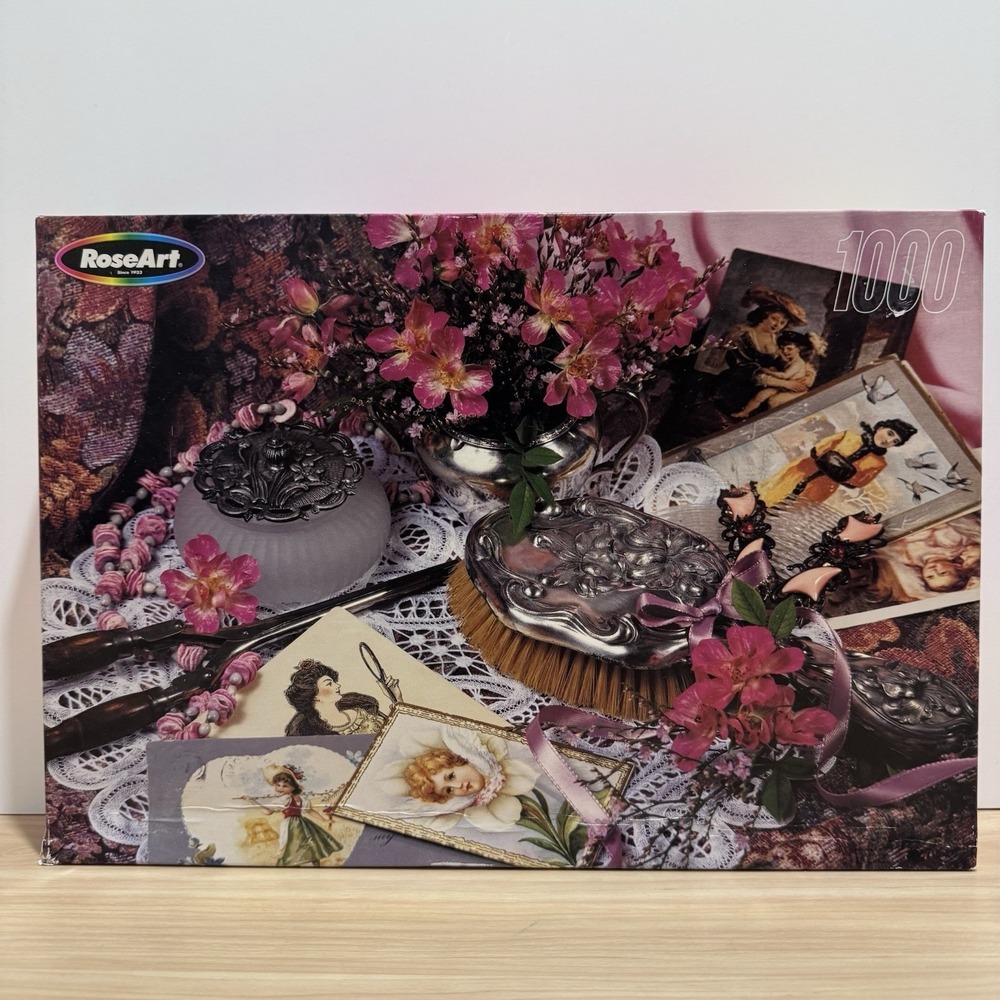 Vintage Rose Art 1000 Piece Puzzle Necessities No. 20530 NEW SEALED 2001